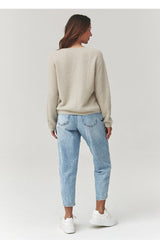  Cardigan model 223258 Makadamia 